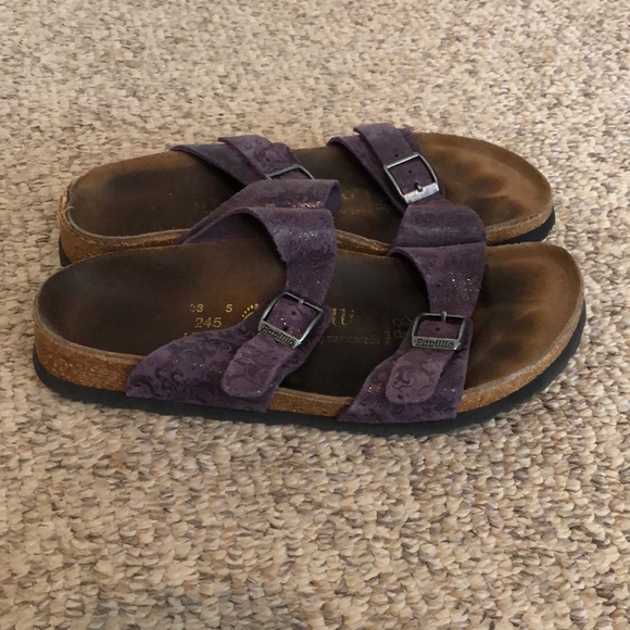 Birkenstock Purple Papillio strappy Sandals size 7 - Picture 2 of 8